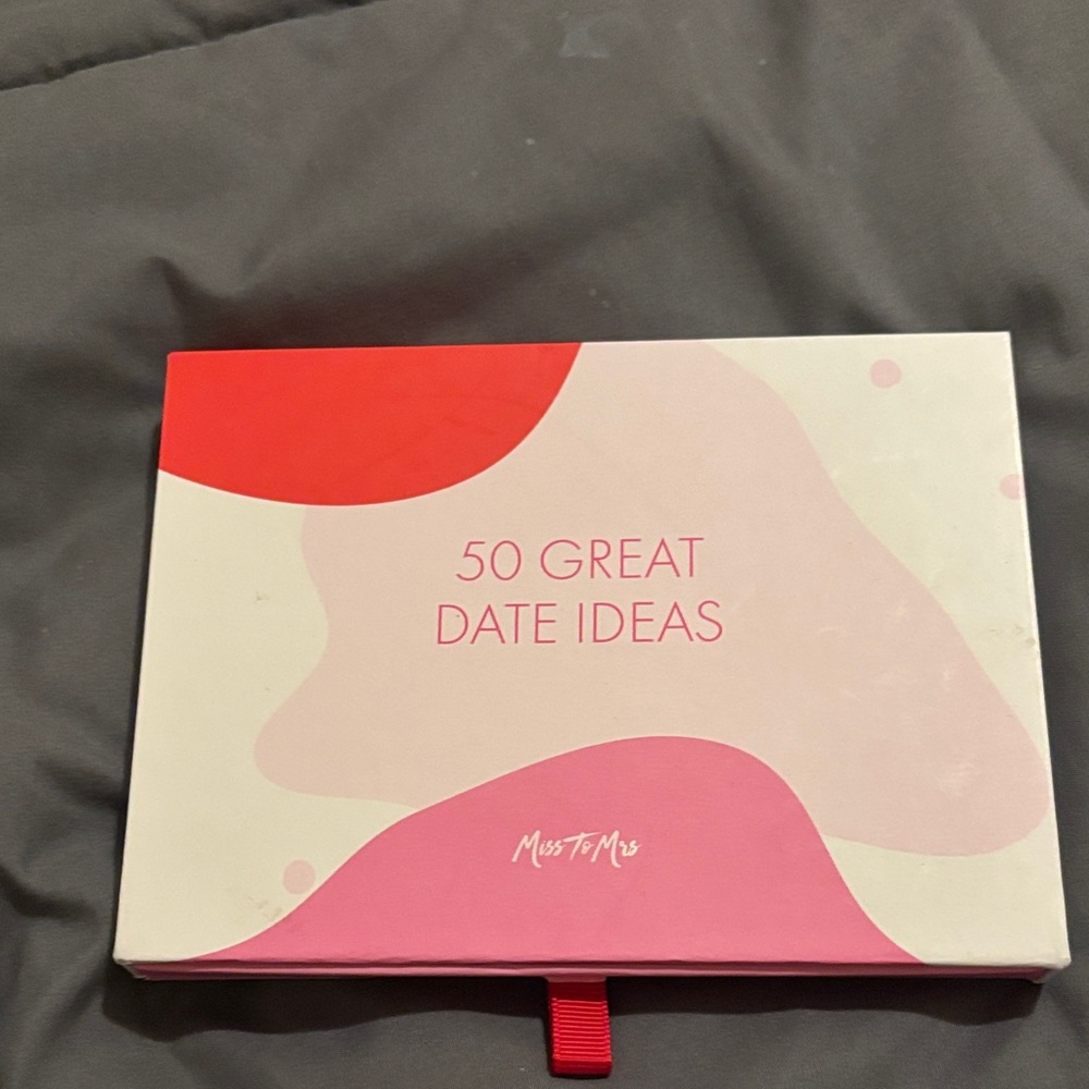 Miss To Mrs 50 Great Date Ideas Card Set